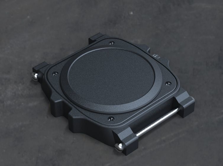 Crystal Sapphire Watch Case for ENLOONG 3D print model_25