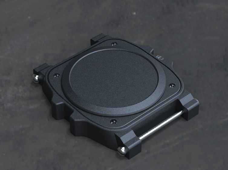 Crystal Sapphire Watch Case for ENLOONG 3D print model_24