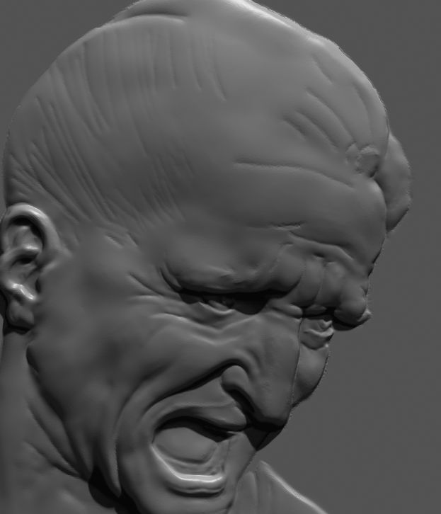 3D warrior leonardo da vinci guerriero 3D print model_3