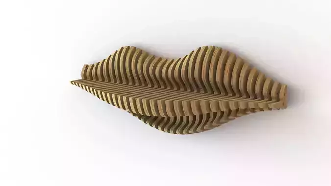 Parametric Wall Shelf Stand