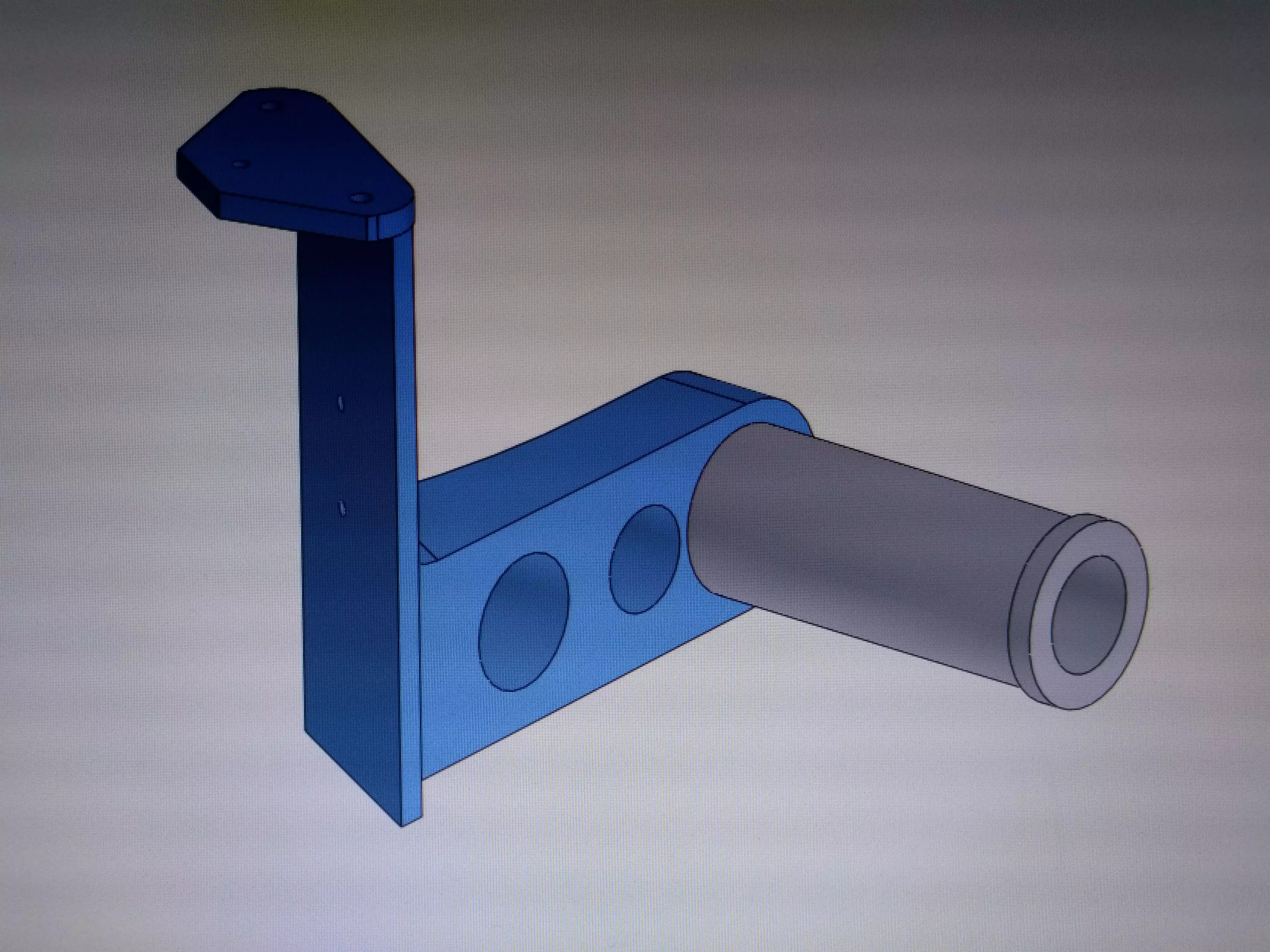 Filament holder for Delta Mini Free 3D print model