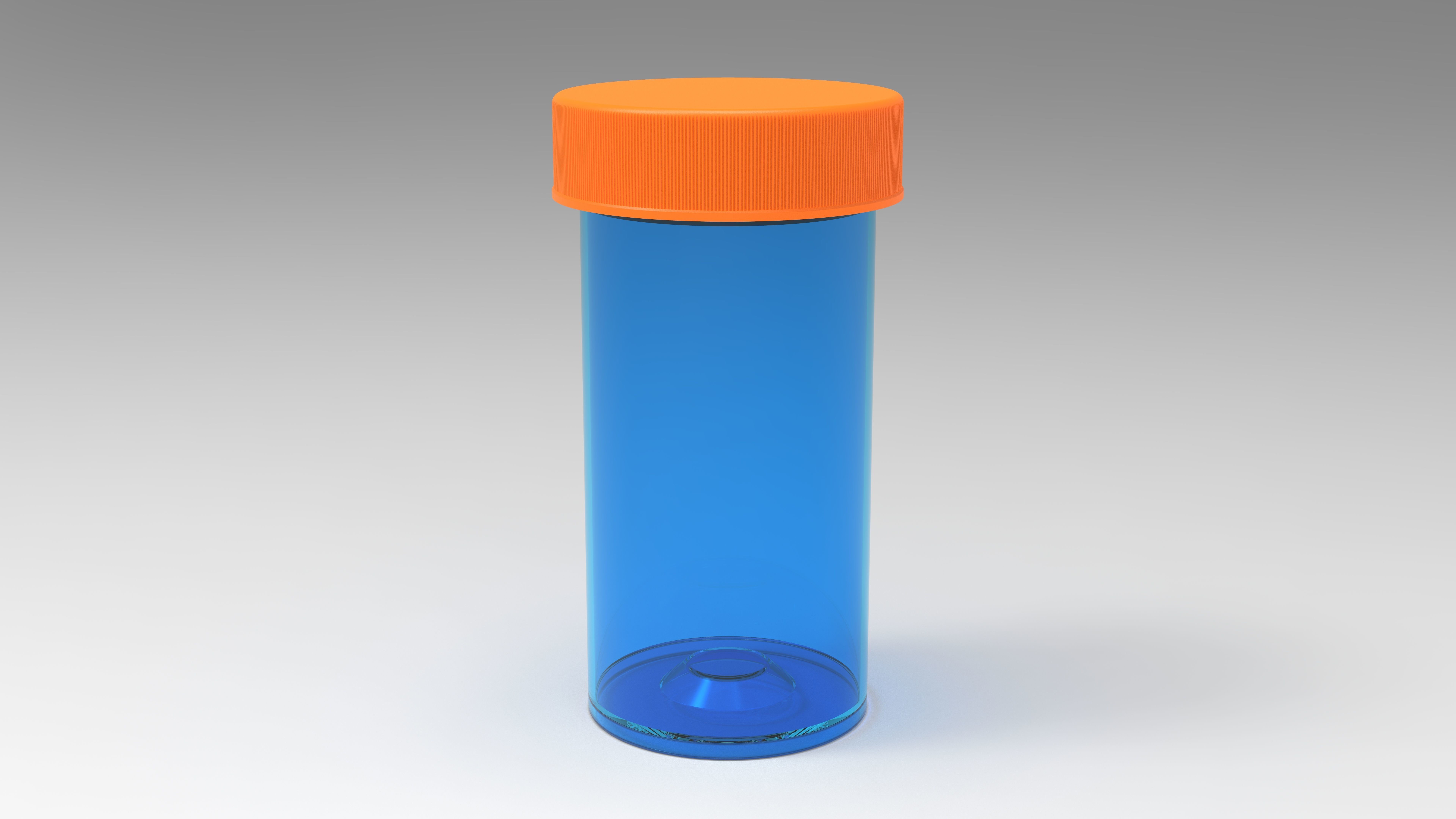MedKit-Small-Drug-Storage-COVID-19 orange and pill bottle 3D print model_4