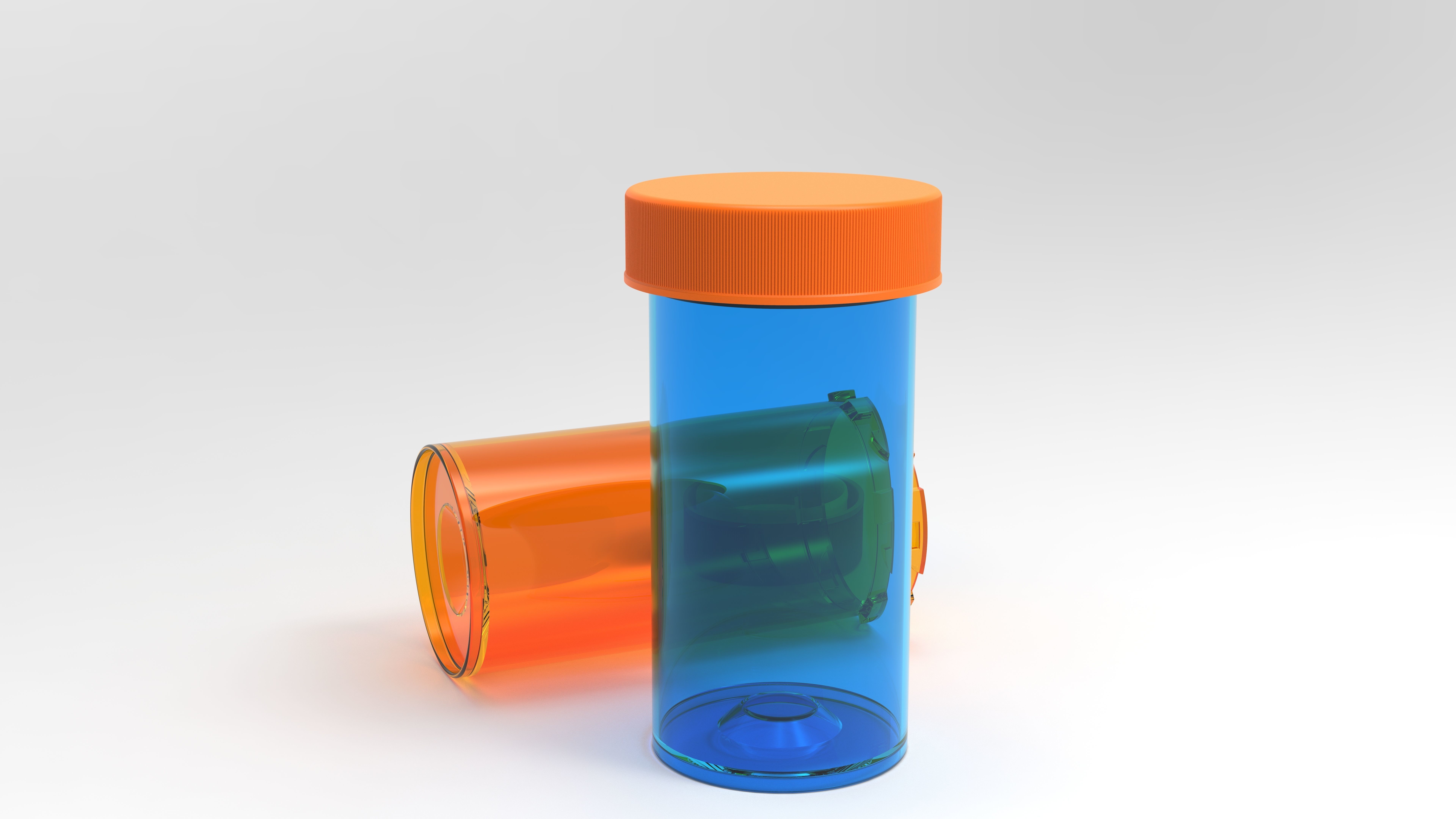 MedKit-Small-Drug-Storage-COVID-19 orange and pill bottle 3D print model_7