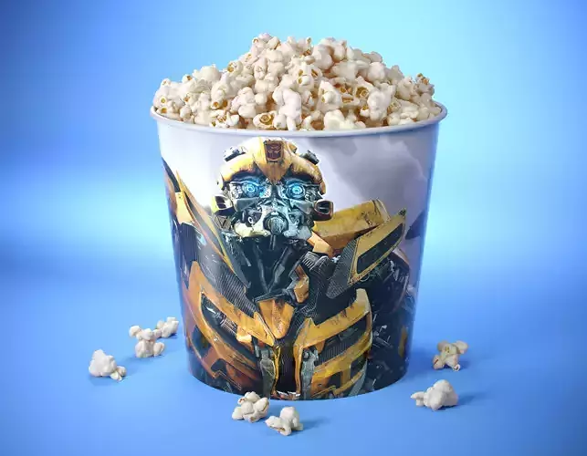 Popcorn Bucket  3D model