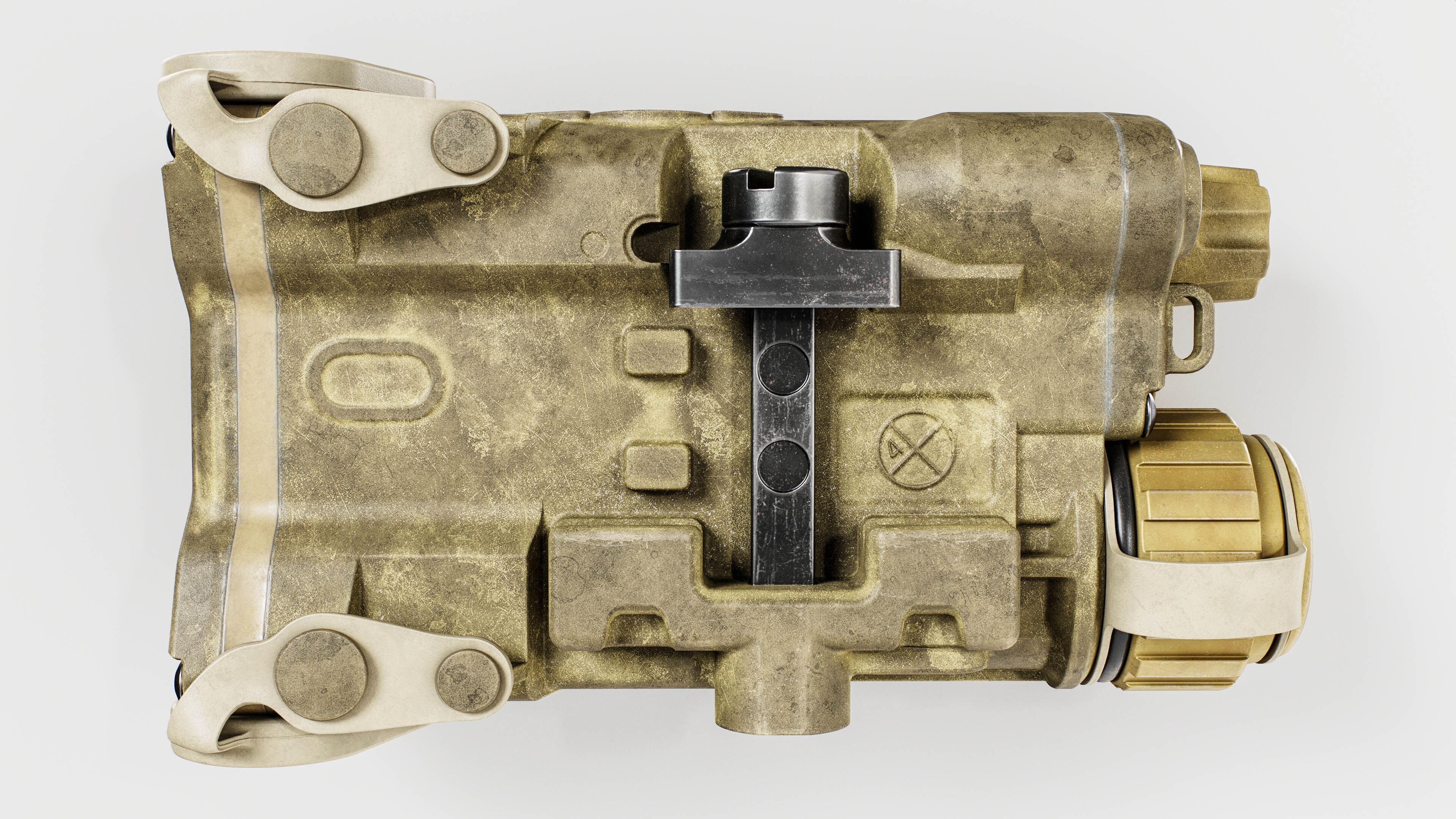 EOTech NGAL Laser Aiming Device Low-poly 3D model_9