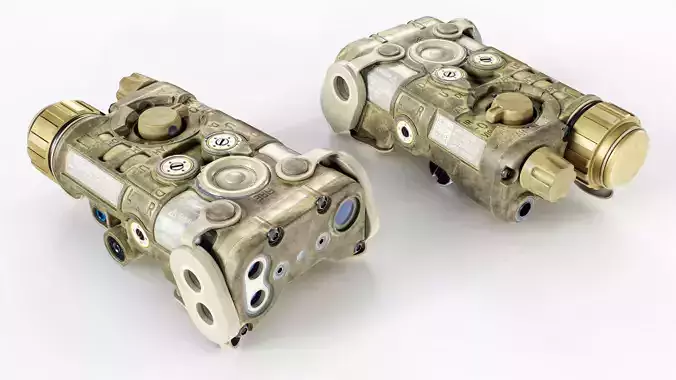 EOTech NGAL Laser Aiming Device Low-poly 3D model