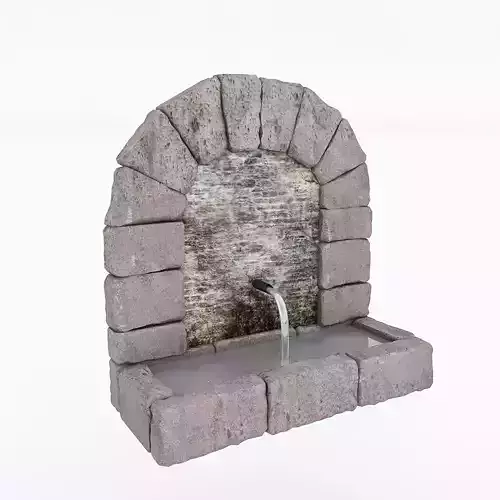Old Stone Fountain