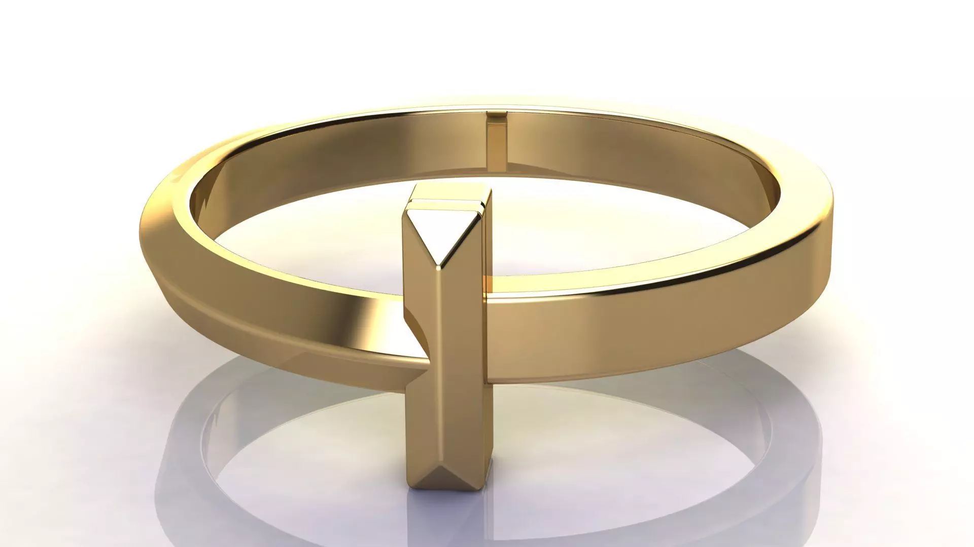 T1 Narrow Ring 3D print model_0