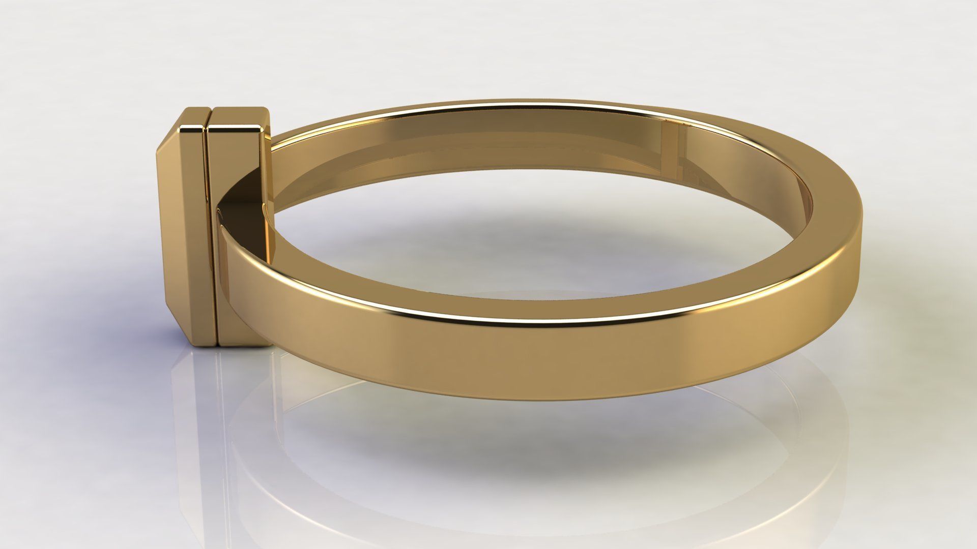 T1 Narrow Ring 3D print model_5