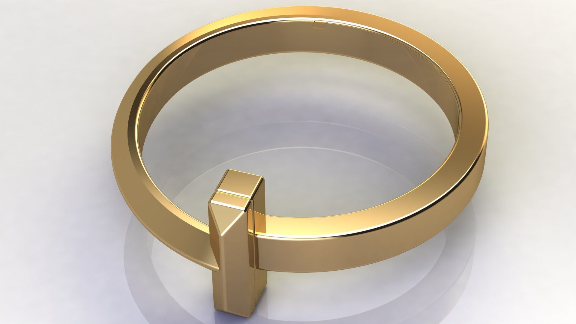 T1 Narrow Ring 3D print model_6