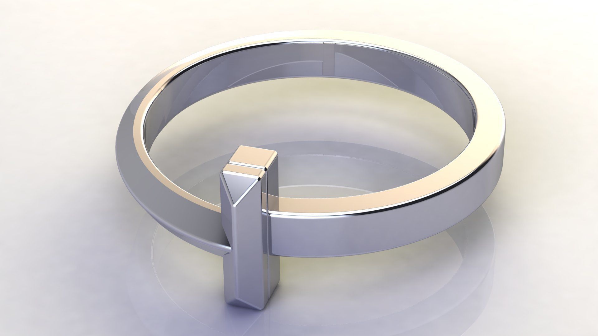 T1 Narrow Ring 3D print model_7