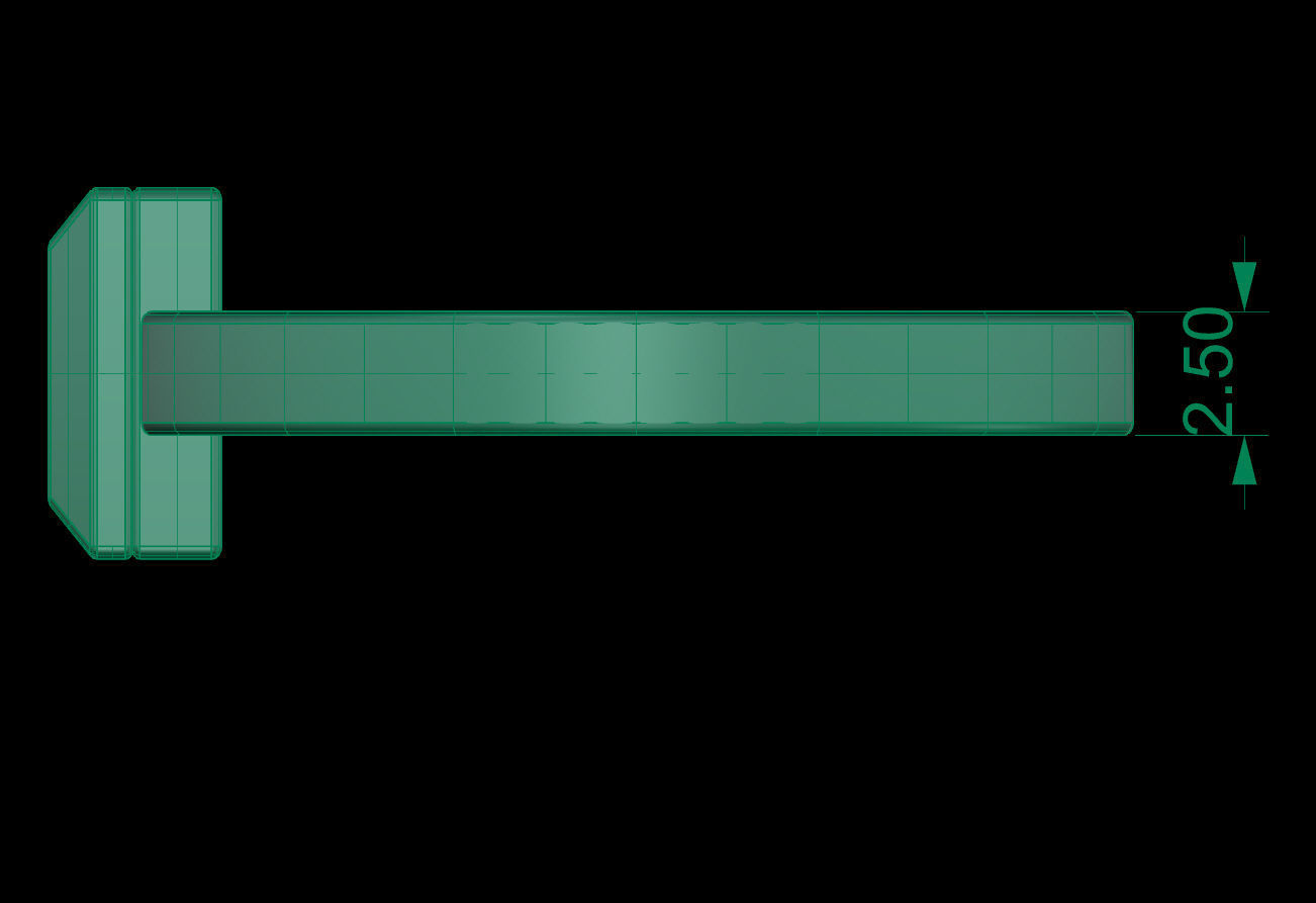 T1 Narrow Ring 3D print model_11