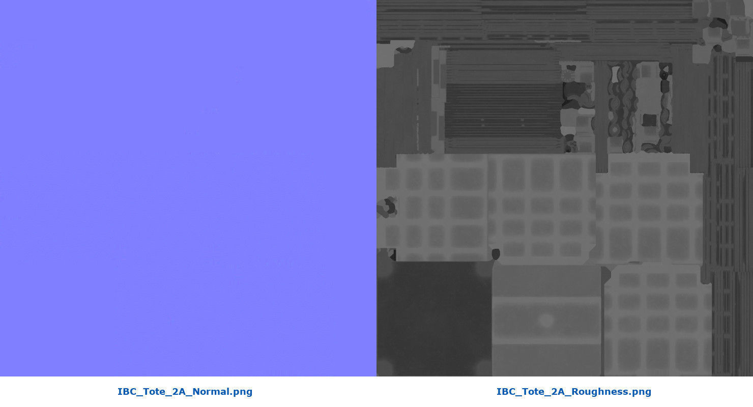 IBC Tote 2A Low-poly 3D model_10