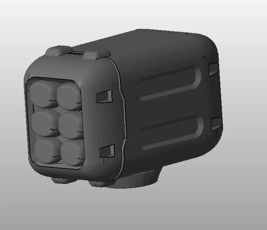 CHIBI-TECH SD - MRM-6 ML POD       3D print model_0