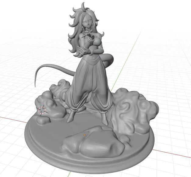 Android No21 3D print model_2