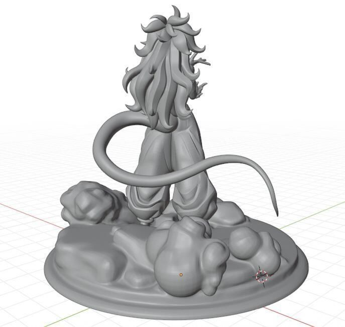 Android No21 3D print model_1