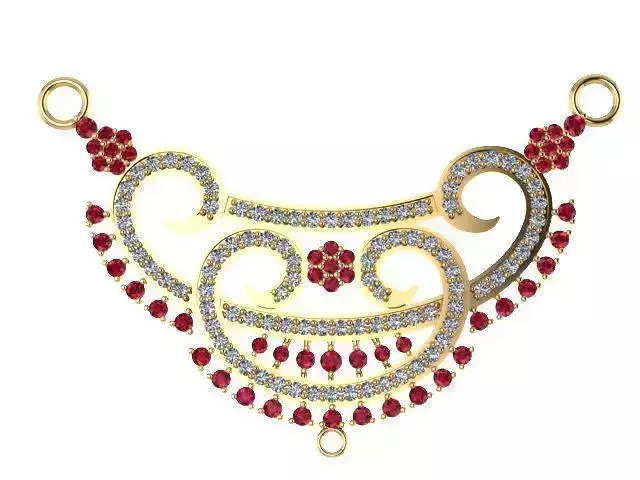 Soire with diamond or gem stone