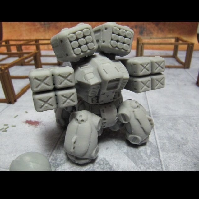 CHIBI-TECH SD - MRM-9 ML POD  3D print model_11