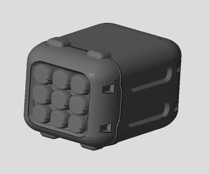 CHIBI-TECH SD - MRM-9 ML POD  3D print model_0