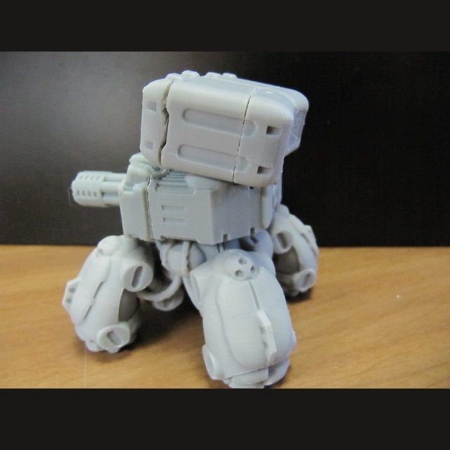 CHIBI-TECH SD - MRM-9 ML POD  3D print model_5