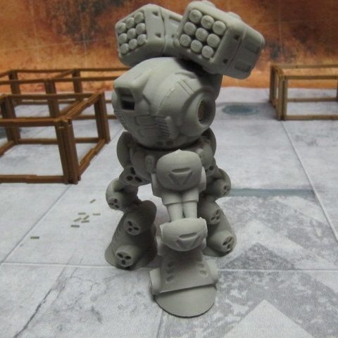 CHIBI-TECH SD - MRM-9 ML POD  3D print model_13