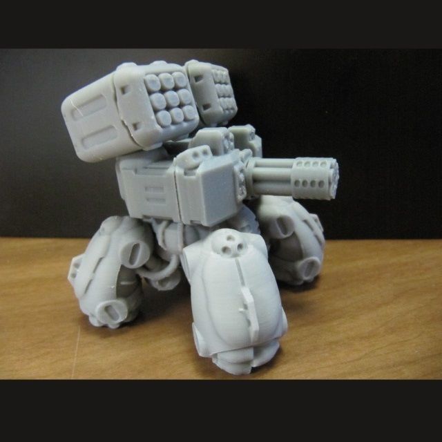 CHIBI-TECH SD - MRM-9 ML POD  3D print model_4