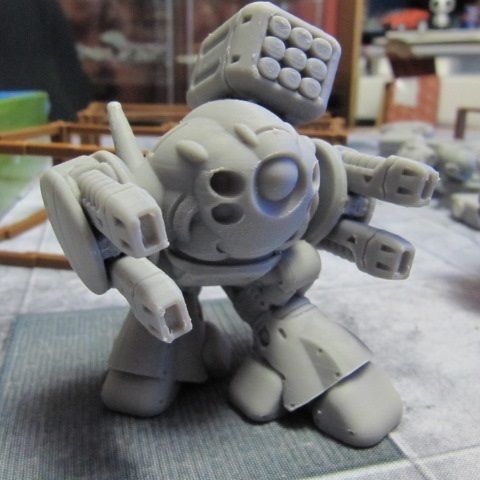 CHIBI-TECH SD - MRM-9 ML POD  3D print model_9