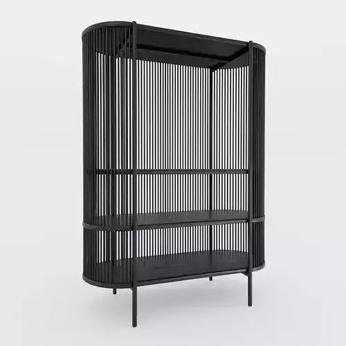 Bastone Cabinet Black