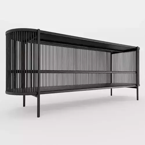 Bastone Sideboard Black