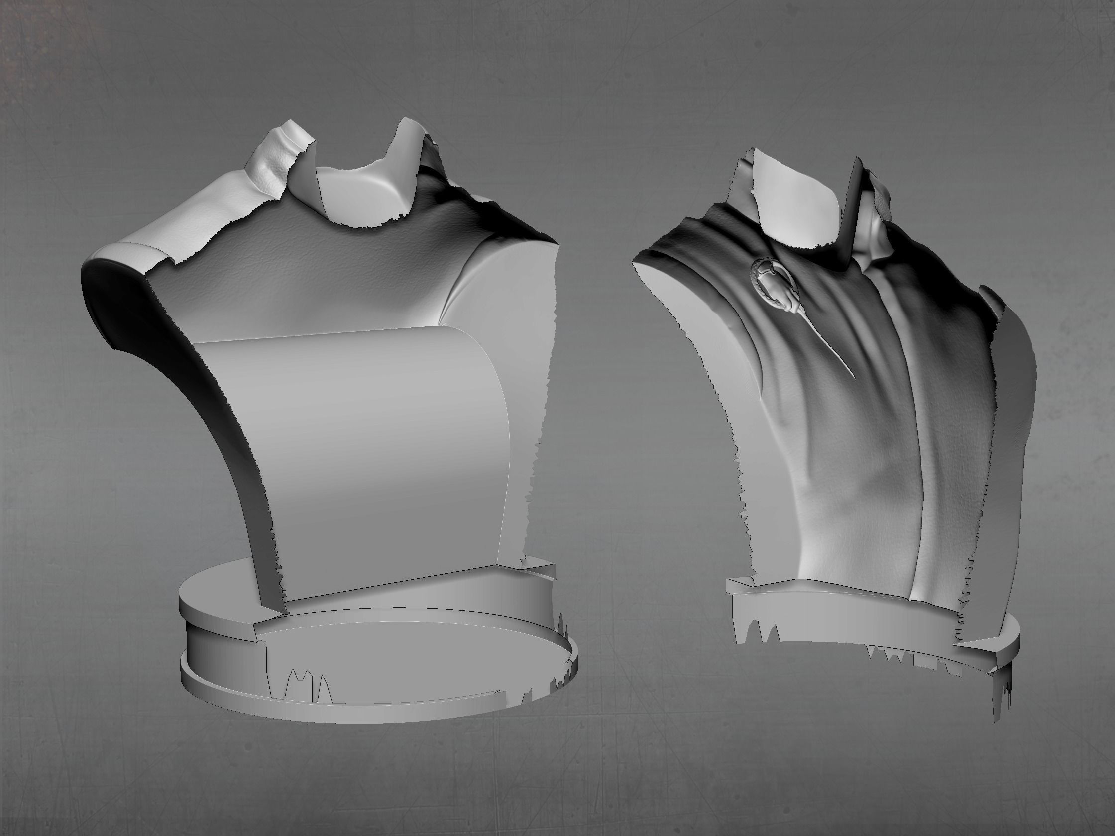 Tyrion bust of character from game of thrones 3D print model_12