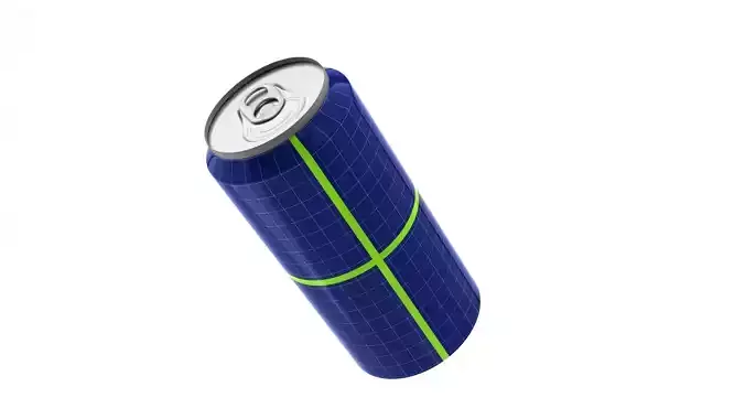 Aluminium Can - Energetic Beer Soft Drink - Lata de Aluminio 3D model