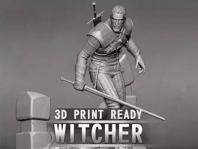 The Witcher 3D print model