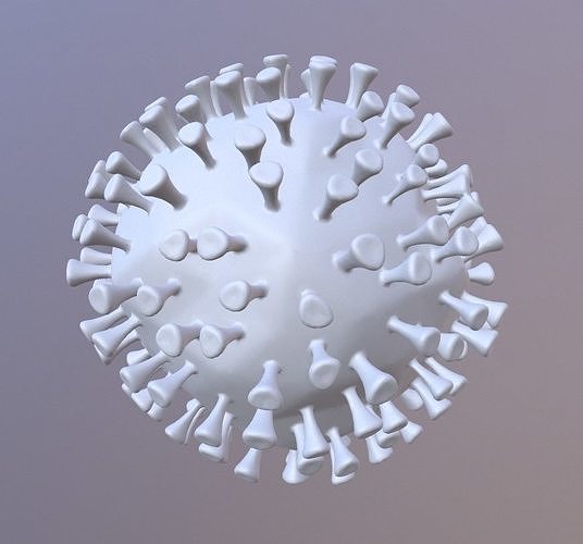 Covid-19 Novel Corona Virus Transmission Cell 3D print model