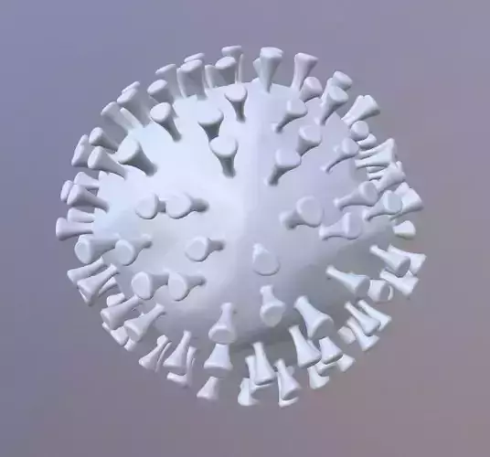 Covid-19 Novel Corona Virus Transmission Cell 3D print model