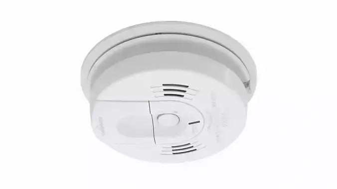 Smoke Detector 3D model