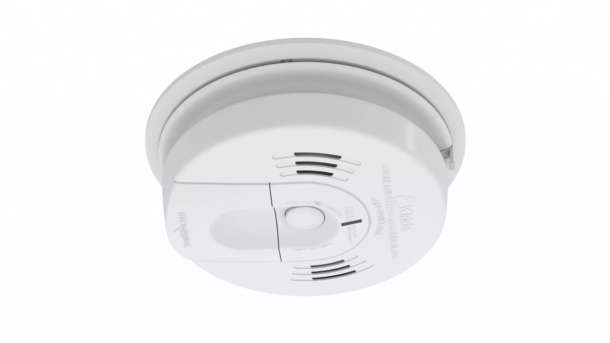 Smoke Detector 3D model_0
