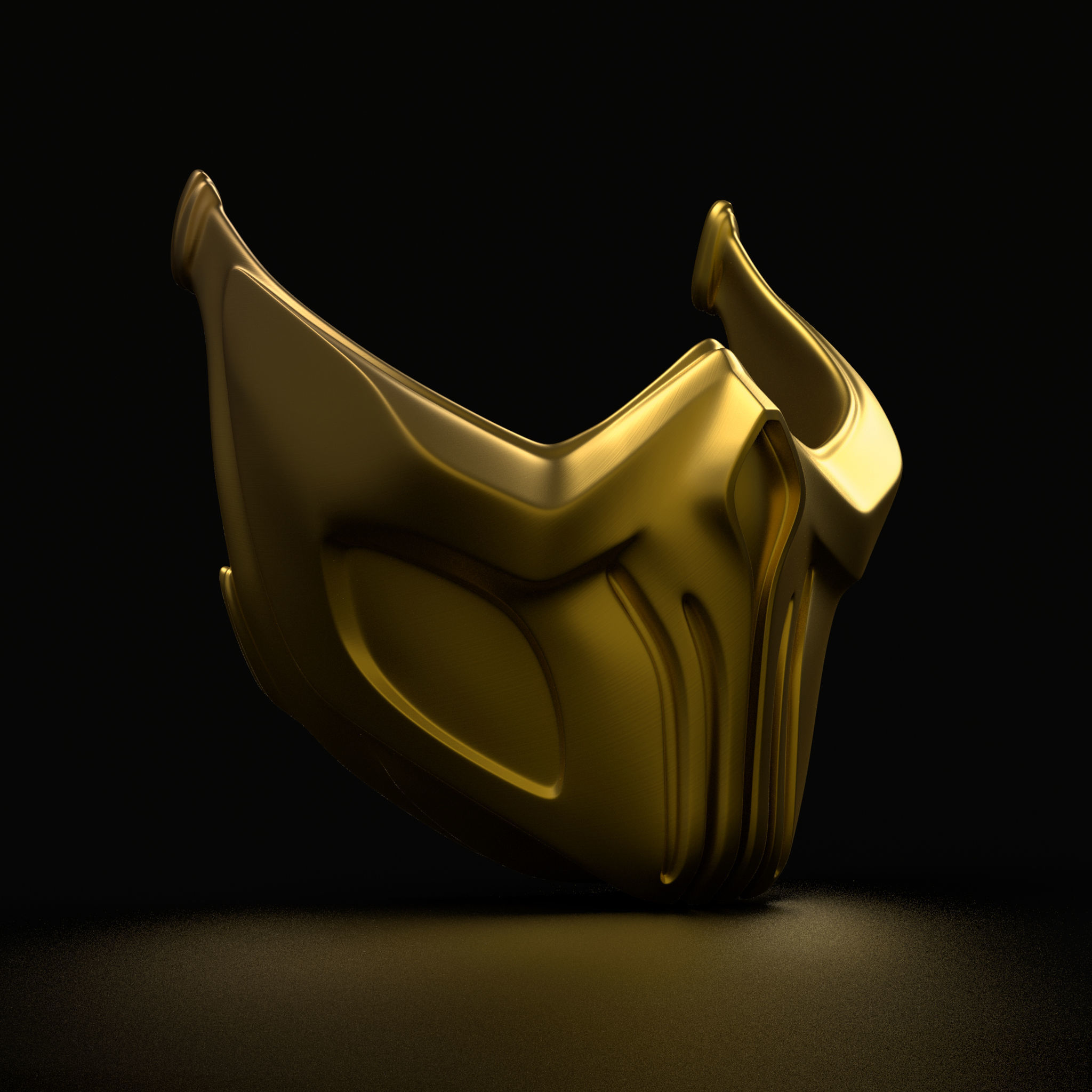 Scorpion Mask 3D model_1