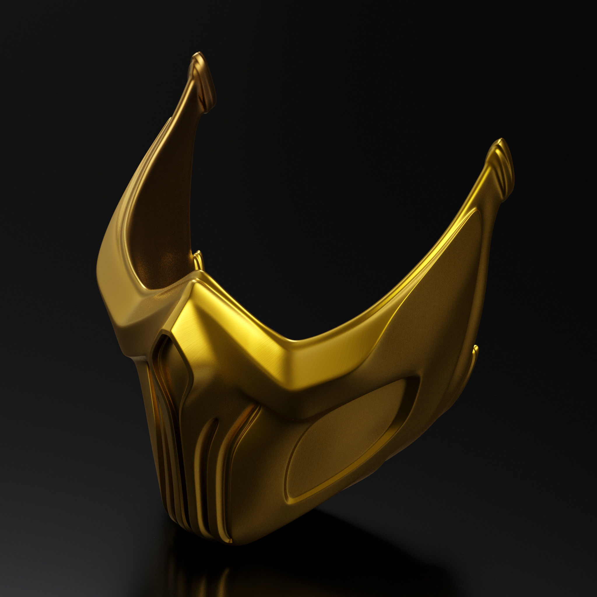 Scorpion Mask 3D model_2