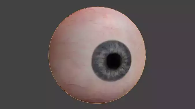Human Eyes Game Ready for Unreal Ungine or Unity Low-poly 3D model