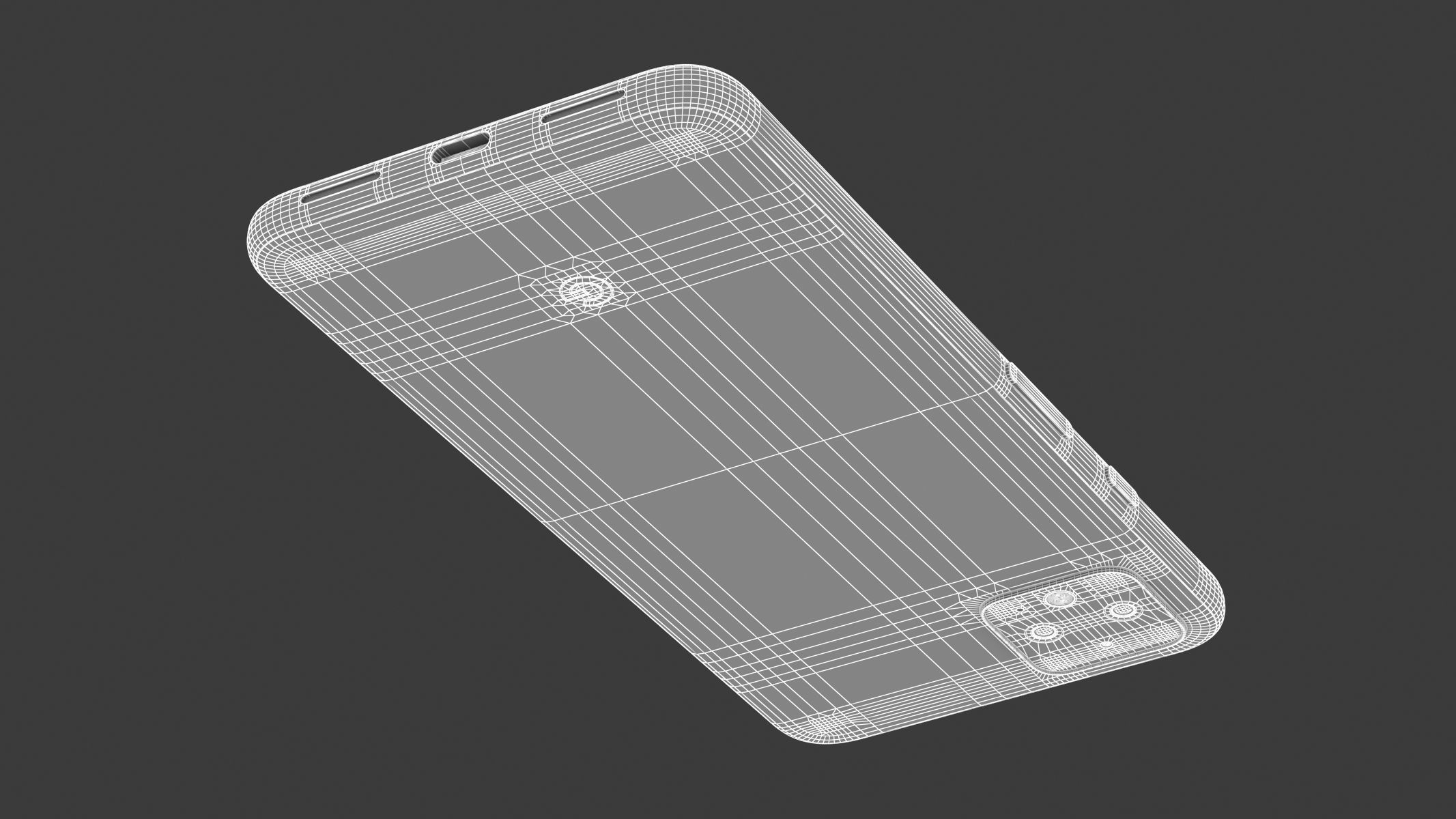 Google Pixel 4 Black 3D model_11