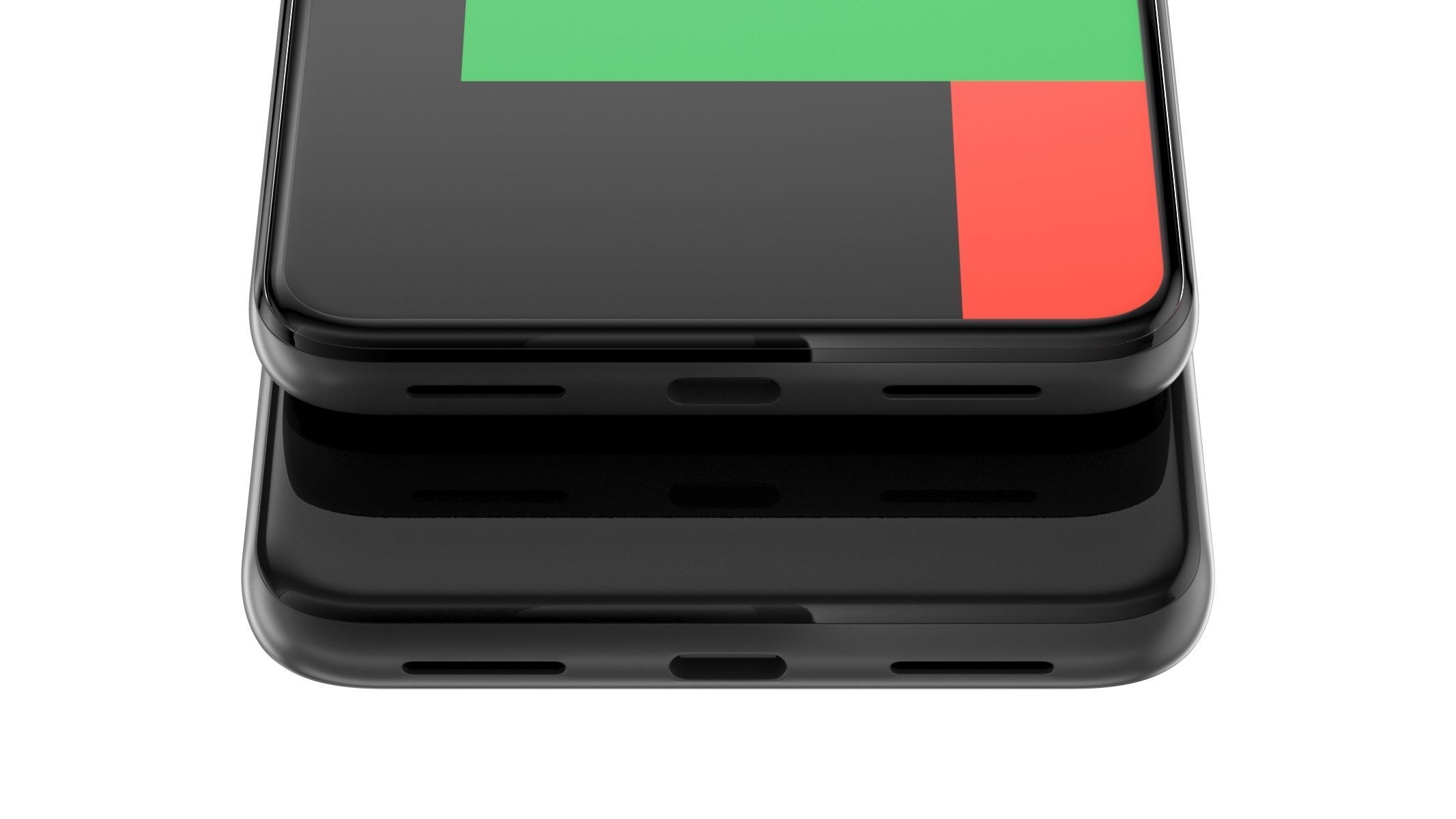 Google Pixel 4 Black 3D model_9