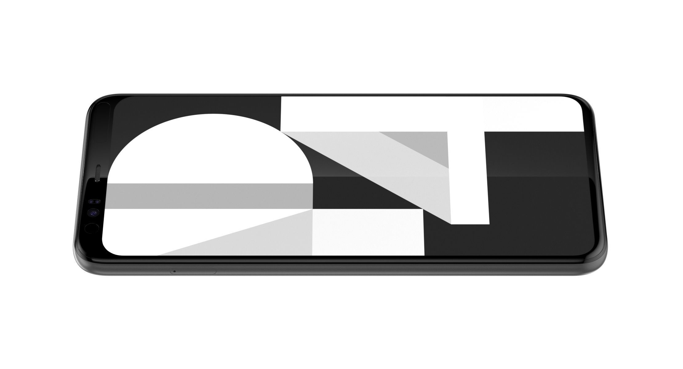 Google Pixel 4 White 3D model_3