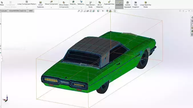 Chevy  1964 3D model