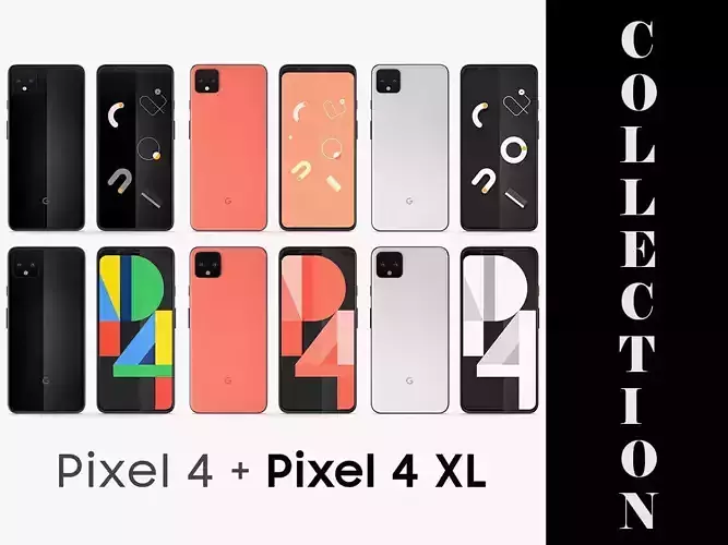Google Pixel 4 and Pixel 4 XL All Colors