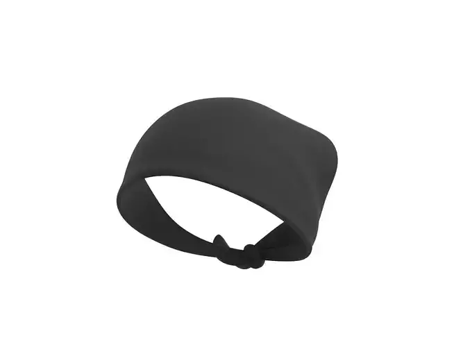 Black Bandana 3D model