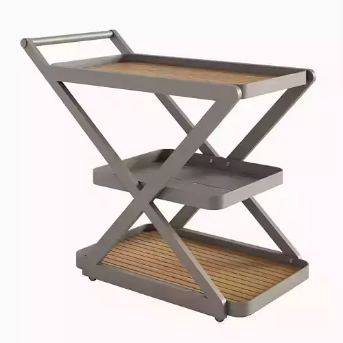 Urban Retreat Outdoor Serving Cart