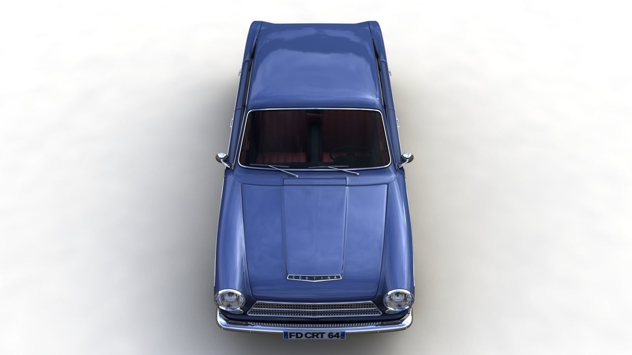 CORTINA MK1 1500 SUPER 1964 3D model_6