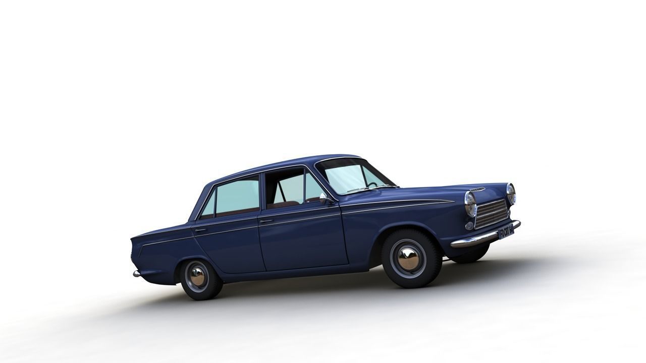 CORTINA MK1 1500 SUPER 1964 3D model_9