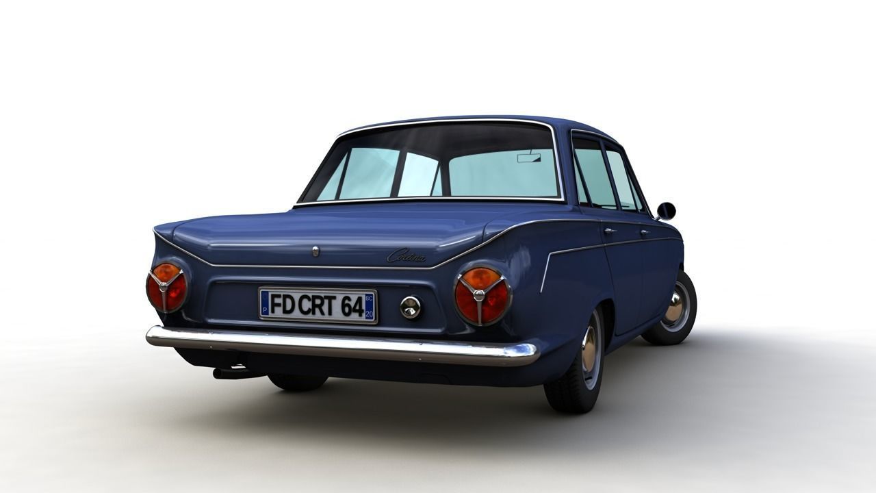 CORTINA MK1 1500 SUPER 1964 3D model_3