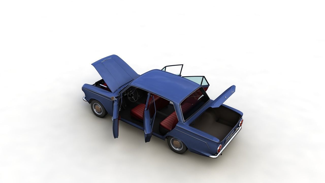 CORTINA MK1 1500 SUPER 1964 3D model_7